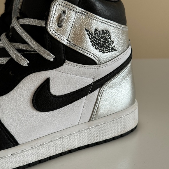 Air Jordan 1 Retro Silver Toe sz 9 men’s - Picture 2 of 9